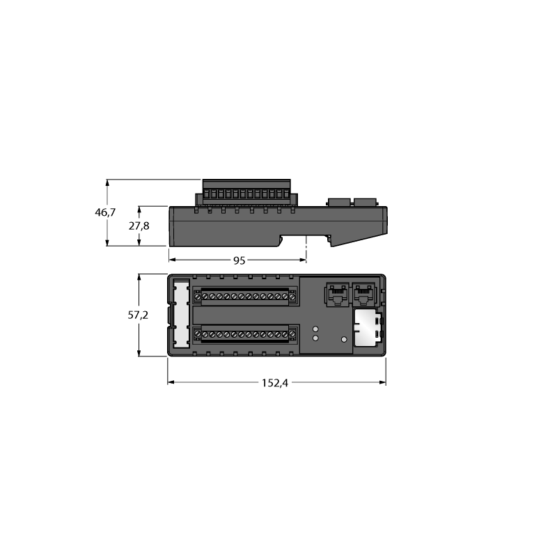 Ethernet-модуль ввода/вывода Turck FEN20-16DXP/CS30181 