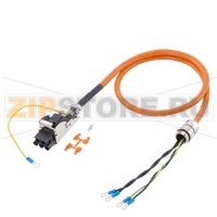 СИЛОВОЙ КАБЕЛЬ, 4X2,5 C, РЕЗЬБОВОЕ СОЕДИНЕНИЕ M25 ДЛЯ МОДУЛЯ ДВИГАТЕЛЯ SINAMICS S120 MOTION-CONNECT 800 ПОВЫШЕННОЙ ГИБКОСТИ, UL/CSA, DESINA DМАКС.=12,1 ММ ДЛИНА (M) = Siemens 6FX8002-5CP11-....