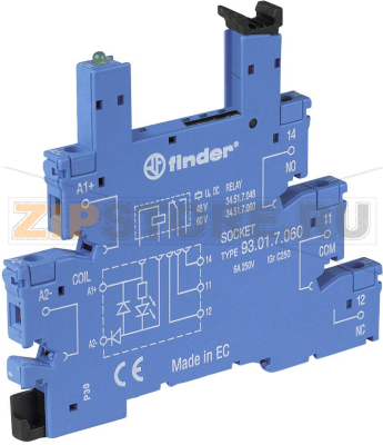 Разъём для реле Finder 93.01.3.240 