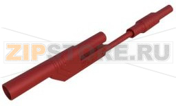 Провод тестовый 0.08 м, красный Hirschmann MAL 2800 S RED 
