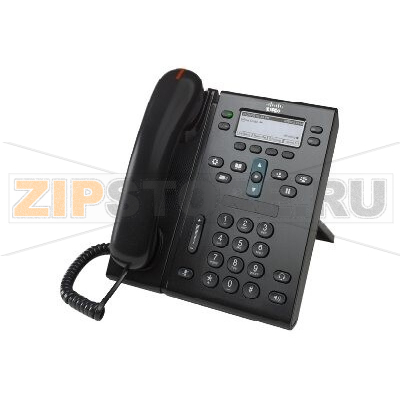 IP-телефон 48 В/DC, 2xFE (PoE), 4xSIP, 396x81 пкс Cisco CP-6941-C-K9= 