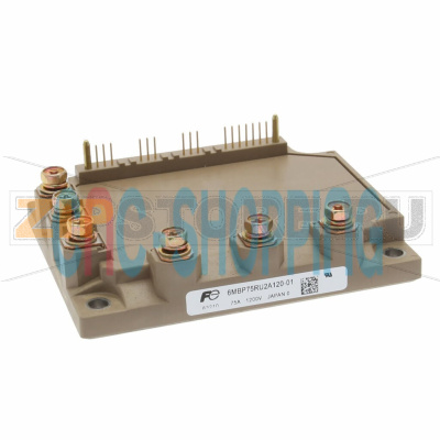 Модуль транзисторный 6x75 A, 1200 В Fanuc A50L-0001-0375 6MBP75RU2A120-01 