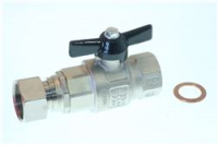 KIT RUBINETTO SCARICO GIREVOLE 1&#039;&#039;F-F