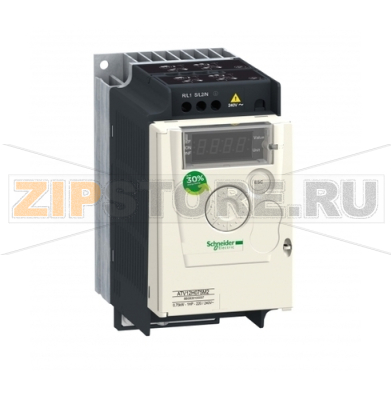 Преобразователь частоты 0.55 кВт, 240 В, 1 фаза, 14 шт Schneider Electric ATV12H055M2TQ 