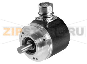 Однооборотный абсолютный шифратор Singleturn absolute encoder FVS58 Pepperl+Fuchs Functional safety related parametersMTTFd120 aMission Time (TM)20 aL10h1.9 E+11 at 6000&nbsprpm and 20/40&nbspN axial/radial shaft loadDiagnostic Coverage (DC)0 %Electrical specificationsOperating voltage10 ... 30 V DCNo-load supply currentmax. 140 mAPower consumption&le 2 W , without output driversLinearity&plusmn 0.5  LSBOutput codeGray code, binary code and Gray excess codeCode course (counting direction)cw ascending (clockwise rotation, code course ascending)Code preparation time0.3 msInterfaceInterface typePush-pull, parallel , short-circuit protectedResolutionSingle turn13 BitLoad current40 mAVoltage drop&le 2.5 VSignal voltageHighoperating voltage minus voltage dropLow&le 2.8 VRise time300 nsDe-energized delay300 nsCode change frequency400 kHzInput 1Input typeSelection of counting direction (cw/ccw)Signal voltageHigh10 ... 30 VLow0 ... 2 VInput current< 6 mASwitch-on delay&ge 1 msSwitch-off delay&ge 1 msInput 2Input typeTemporary storage (LATCH)Signal voltageHigh10 ... 30 VLow0 ... 2 VInput current< 6 mASwitch-on delay< 0.1 msSwitch-off delay< 0.1 msInput 3Input typezero-set (PRESET)Signal voltageHigh10 ... 30 VLow0 ... 2 VInput current< 6 mASwitch-on delay< 1 msConnectionConnectortype 9424 (M23), 19-pinCable&empty9 mm, 12 x 2 x 0.14 mm2, 2 mStandard conformityDegree of protectionDIN&nbspEN&nbsp60529, IP65Climatic testingDIN&nbspEN&nbsp60068-2-3, no moisture condensationEmitted interferenceEN&nbsp61000-6-4:2007Noise immunityEN&nbsp61000-6-2:2005Shock resistanceDIN&nbspEN&nbsp60068-2-27, 100&nbspg, 6&nbspmsVibration resistanceDIN&nbspEN&nbsp60068-2-6, 10&nbspg, 10&nbsp...&nbsp2000&nbspHzApprovals and certificatesUL approvalcULus Listed, General Purpose, Class 2 Power SourceAmbient conditionsOperating temperature-40 ... 85 °C (-40 ... 185 °F) cable models:-30 ... 70 °C (rigid wiring)-5 ... 70 °C (flexible wiring)Storage temperature-40 ... 85 °C (-40 ... 185 °F) (cable models: -5 ... 70 °C)Mechanical specificationsMaterialCombination 1housing: powder coated aluminumflange: aluminumshaft: stainless steelCombination 2 (Inox)housing: stainless steelflange: stainless steelshaft: stainless steelMassapprox. 200 g (combination 1) approx. 400 g (combination 2)Rotational speedmax. 12000 min -1Moment of inertia30  gcm2Starting torque&le 5 NcmShaft loadAxial40 NRadial110 N