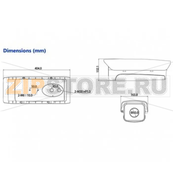 Кожух водонепроницаемый Dahua PFH610N-IR 