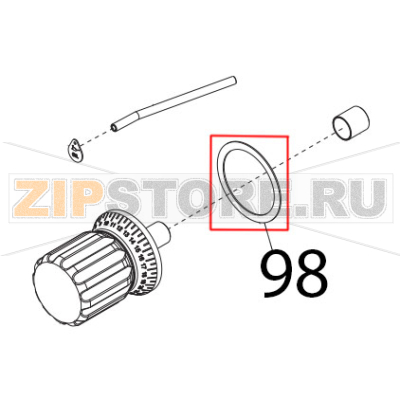 Rondella plex man. num. Sirman Palladio 350 Top Rondella plex man. num. Sirman Palladio 350 TopЗапчасть на деталировке под номером: 98