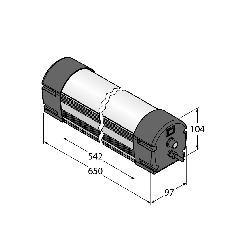 Светильник светодиодный Turck WLB92X550PB 