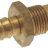 RACCORDO PORTAGOMMA ø 1/8"M-7 mm - RACCORDO PORTAGOMMA ø 1/8"M-7 mm