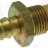 RACCORDO PORTAGOMMA ø 1/8"M-7 mm - RACCORDO PORTAGOMMA ø 1/8"M-7 mm