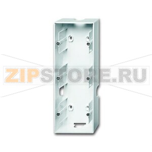 Коробка для открытого монтажа, трехместная, белая ABB 2CKA001799A0918 