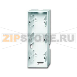Коробка для открытого монтажа, трехместная, белая ABB 2CKA001799A0918 