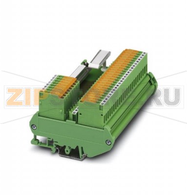 Модуль VARIOFACE с клеммами с ножевыми размыкателями для модуля ввода -S800 I/O Phoenix Contact FLKM-D25 SUB/B/KDS3-MT/TU810/P ширина: 126,5 мм.Минимальный заказ: 1 шт.Упаковка: 1 шт.