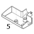 Feed button PCB cover TSC TTP-323