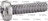 HEAD SCREW PHILLIPS M6X20 - 200PCS