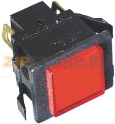 Voyant rouge à clipser - 12 V 