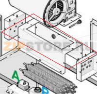 Dryer ventilator support Comenda AC2