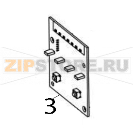 LED Panel board assembly TSC MB240T LED Panel board assembly TSC MB240TЗапчасть на деталировке под номером: 3