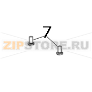 Screw, TP3*8, MOQ 50 pcs (for lower cover and lower inner cover) TSC TDP-225W Screw, TP3*8, MOQ 50 pcs (for lower cover and lower inner cover) TSC TDP-225WЗапчасть на деталировке под номером: 7
