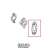 Right door latch cap Unox XVC 704