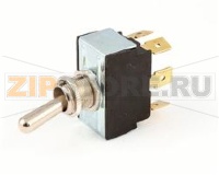 SWITCH, TOGGLE,DPDT,125V-17A,2