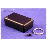 Корпус 60x35x20 мм, материал: пластик, черный, 1 шт Hammond 1551HRBK