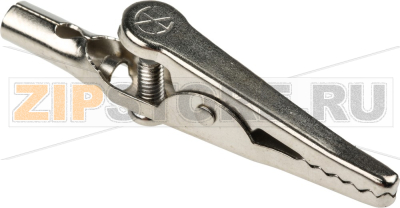 Зажим 4 мм, 4 A, тип: крокодил Hirschmann 603006001 