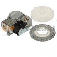 Газовый клапан в сборе RH Rational SCC_WE, CM_P 61/62/101/201G начиная с 09/2011