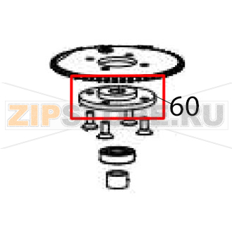 Sprocket mounting Hurakan HKN-10SN Sprocket mounting Hurakan HKN-10SNЗапчасть на деталировке под номером: 60