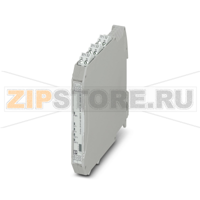 Разделительный усилитель NAMUR Phoenix Contact MACX MCR-SL-2NAM-RO Коммутирующий разделительный усилитель NAMUR Phoenix Contact MACX MCR-SL-2NAM-ROКоличество каналов: 2, сигналы через релейные выходы, передающиеся на уровень управления, функция обнаружения ошибок в линии, гальваническая развязка 3 цепей, SIL 2, тип подключения: винтовые зажимы