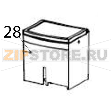 Water tank subassembly Hurakan HKN-ME709 Water tank subassembly Hurakan HKN-ME709Запчасть на деталировке под номером: 28