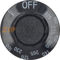 ЧЕРНАЯ РУЧКА Ø 58 ММ 100-180°C