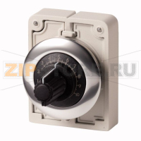 Потенциометр, плоская передняя часть, M30, 30.5 мм, R 22 kΩ, P 0.5 Вт Eaton M30C-FR22K