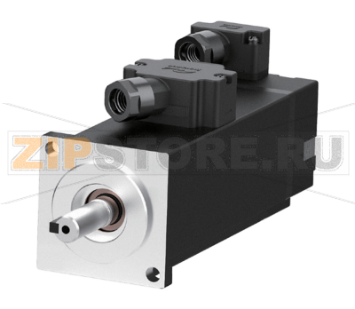 Серводвигатель 220 В, 3000 об/мин, 0.16 Н·м, 0.05 кВт, фланец: 40 мм, IP67, без тормоза Inovance MS1H4-05B30CB-A331R-INT 