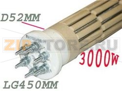 RESISTENZA STEATITE ø 52 mm 3000W 