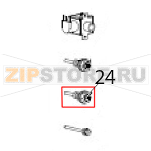 Bottom waterline sensor Hurakan HKN-HVZ60 Bottom waterline sensor Hurakan HKN-HVZ60Запчасть на деталировке под номером: 24