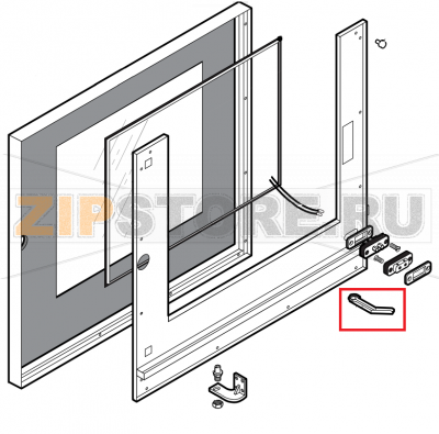 Door drip tray drainage from crxxxxxx1 Lainox VE061D  Door drip tray drainage from crxxxxxx1 Lainox VE061DЗапчасть на сборочном чертеже под номером: 4Название запчасти на английском&nbsp;языке: Door drip tray drainage from crxxxxxx1 Lainox VE061D