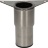 НОЖКА ИЗ НЕРЖАВЕЮЩЕЙ СТАЛИ Ø 2 ДЮЙМА ВЫСОТОЙ 125 ММ - НОЖКА ИЗ НЕРЖАВЕЮЩЕЙ СТАЛИ Ø 2 ДЮЙМА ВЫСОТОЙ 125 ММ