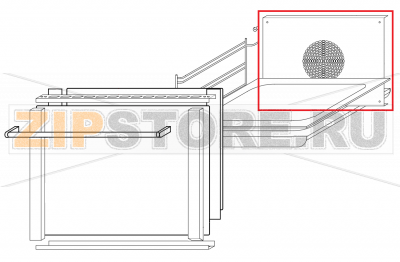 Fan cover Garbin 43 MX UMI Fan cover Garbin 43 MX UMIЗапчасть на сборочном чертеже под номером: PARVENT013