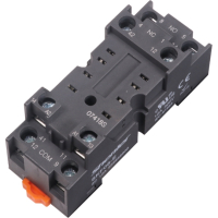 Розетка для 2 контактных реле RKE RKF, 12A Shenler SKF08-E