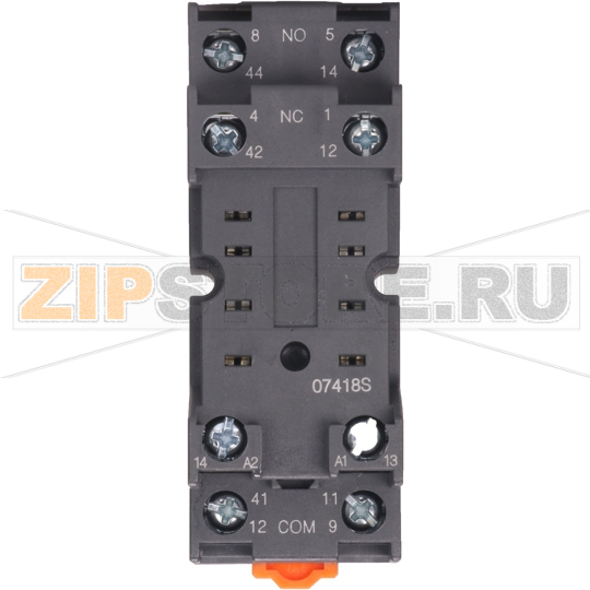 Розетка для 2 контактных реле RKE RKF, 12A Shenler SKF08-E 