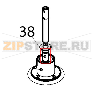 Reduction bush Silanos E1000 Reduction bush Silanos E1000Запчасть на деталировке под номером: 38
