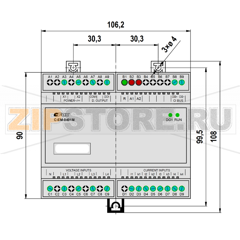 TECO C-EM-0401M-S 