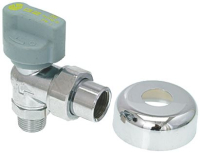 ELBOWED GAS VALVE 1/2