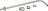 INLET WATER HOSE STAINLESS STEEL