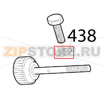 Rondella Sirman Agata 250 Rondella Sirman Agata 250Запчасть на деталировке под номером: 438