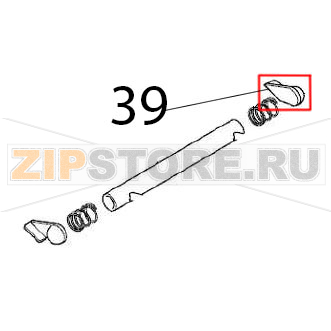 Hinge RH support Angelo Po 1A1PI2G Hinge RH support Angelo Po 1A1PI2GЗапчасть на деталировке под номером: 39