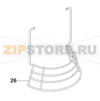 Grid Front Part RN20 Bear Varimixer RN20 VL-2                                                                                    