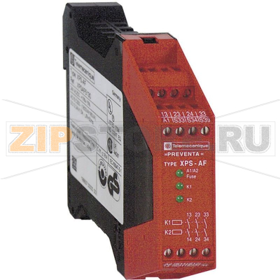 Реле безопасности, 24 В/DC, 24 В/AC Schneider Electric XPSAF5130 