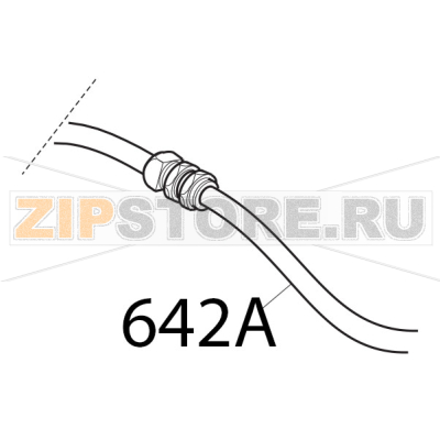 Cavo alim. comp. mn suko TC 8 Sirman Canova 300 Cavo alim. comp. mn suko TC 8 Sirman Canova 300Запчасть на деталировке под номером: 642A